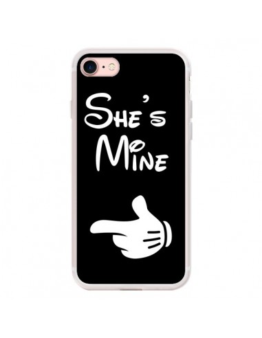 Coque iPhone 7/8 et SE 2020 She's Mine Elle est à Moi Amour Amoureux - Laetitia