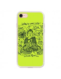 Coque iPhone 7/8 et SE 2020 Buddha Listen to your body...