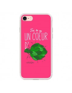 Coque iPhone 7/8 et SE 2020 Toi tu as un coeur...