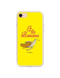 Coque iPhone 7/8 et SE 2020 Et la banana banane -...
