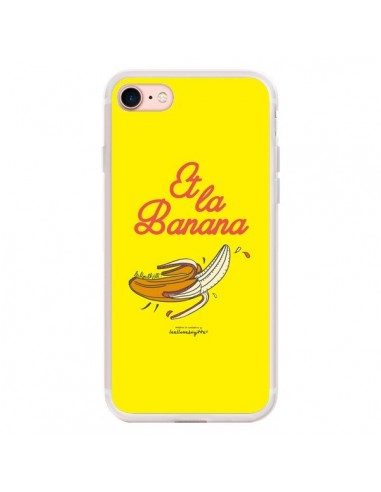 Coque iPhone 7/8 et SE 2020 Et la banana banane - Leellouebrigitte