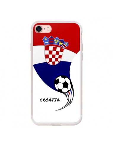 Coque iPhone 7/8 et SE 2020 Equipe Croatie Croatia Football - Madotta