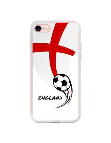 Coque iPhone 7/8 et SE 2020 Equipe Angleterre England Football - Madotta