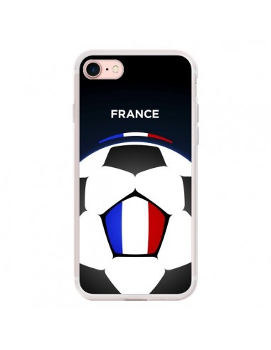 Coque iPhone 7/8 et SE 2020 France Ballon Football - Madotta