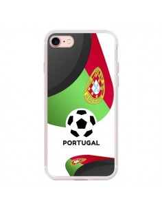 Coque iPhone 7/8 et SE 2020 Equipe Portugal Football -...