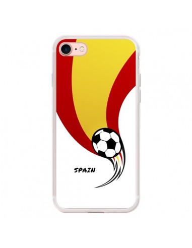 Coque iPhone 7/8 et SE 2020 Equipe Espagne Spain Football - Madotta