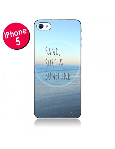 Coque Sand, Surf and Sunshine pour iPhone 5 - R Delean