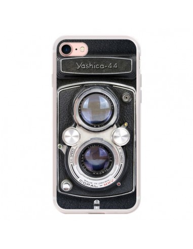 Coque iPhone 7/8 et SE 2020 Vintage Camera Yashica 44 Appareil Photo - Maximilian San
