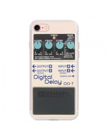 Coque iPhone 7/8 et SE 2020 Digital Delay Radio Son - Maximilian San