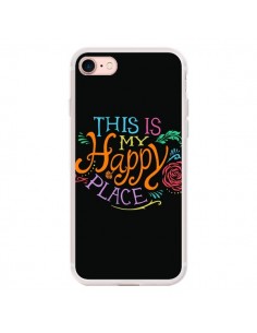 Coque iPhone 7/8 et SE 2020 This is my Happy Place -...