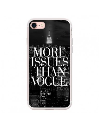Coque iPhone 7/8 et SE 2020 More Issues Than Vogue New York - Rex Lambo