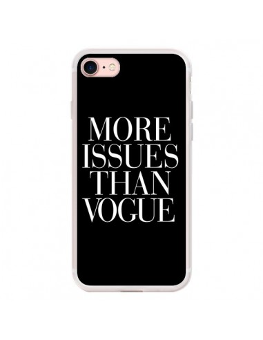 Coque iPhone 7/8 et SE 2020 More Issues Than Vogue - Rex Lambo