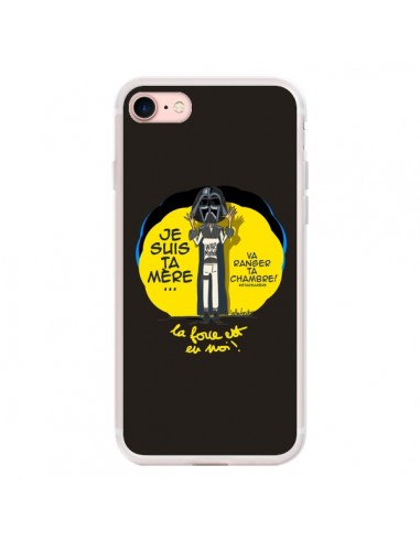 Coque Je suis ta mère Va ranger ta chambre Star Wars pour iPhone 7 - Leellouebrigitte