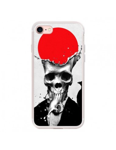 Coque iPhone 7/8 et SE 2020 Splash Skull Tête de Mort - Ali Gulec