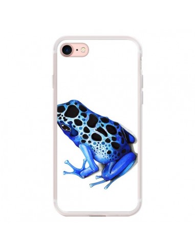 Coque iPhone 7/8 et SE 2020 Grenouille Bleue - Annya Kai