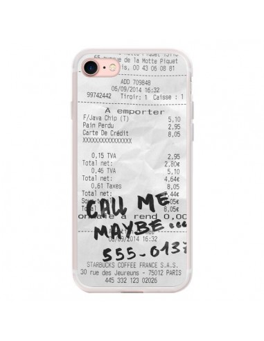Coque iPhone 7/8 et SE 2020 Call me maybe - Benoit Bargeton