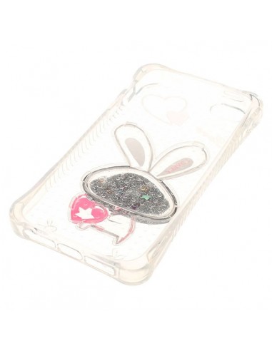 Coque iPhone 5/5S et SE Lapin en Relief avec...