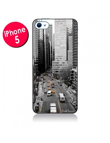Coque New York Noir et Blanc pour iPhone 5 - Anaëlle François
