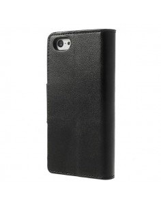Etui Portefeuille Simili Cuir Luxe pour iPhone 5C 2