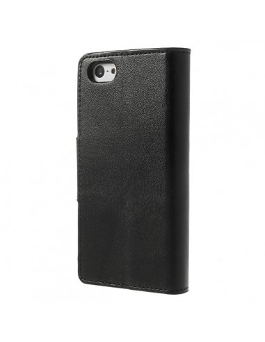 Etui Portefeuille Simili Cuir Luxe pour iPhone 5C