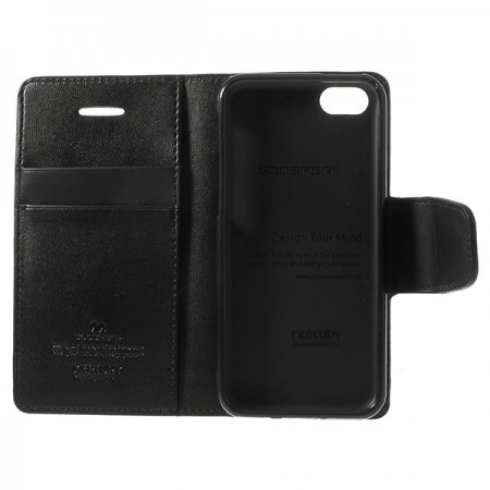 Etui Portefeuille Simili Cuir Luxe pour iPhone 5C