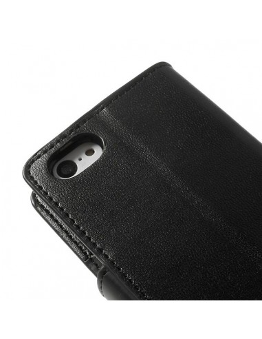 Etui Portefeuille Simili Cuir Luxe pour iPhone 5C