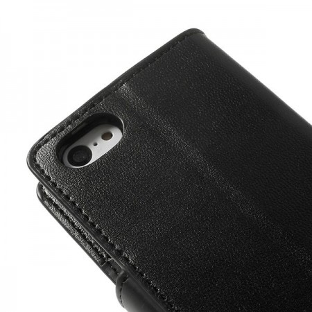 Etui Portefeuille Simili Cuir Luxe pour iPhone 5C