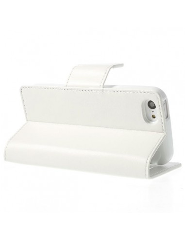 Etui Portefeuille Simili Cuir Luxe pour iPhone 5C