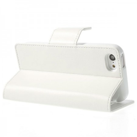 Etui Portefeuille Simili Cuir Luxe pour iPhone 5C