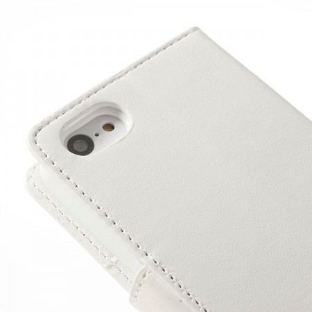 Etui Portefeuille Simili Cuir Luxe pour iPhone 5C
