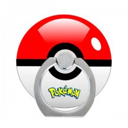 Bague Support à Anneau Rotatif Pokeball en Forme de Bague...