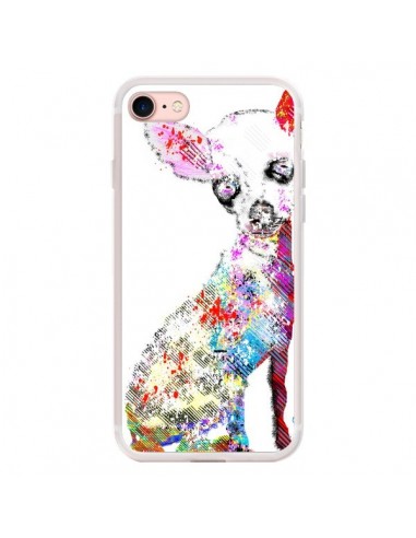 Coque iPhone 7/8 et SE 2020 Chien Chihuahua Graffiti - Bri.Buckley