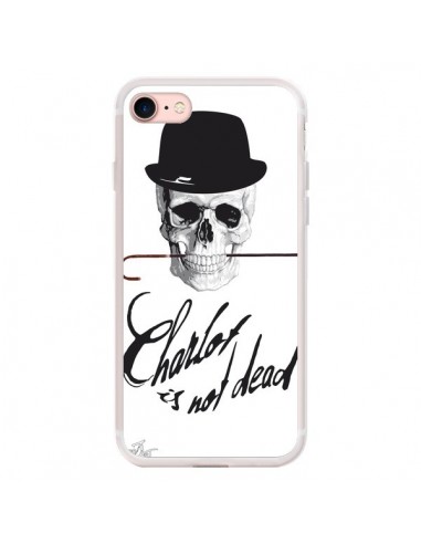 Coque iPhone 7/8 et SE 2020 Charlie Chaplin is not dead - Brozart