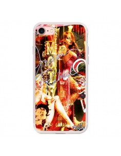 Coque iPhone 7/8 et SE 2020 Jessica Rabbit Betty Boop -...