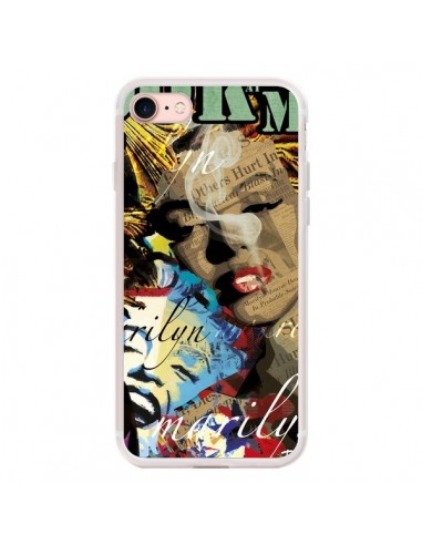 Coque iPhone 7/8 et SE 2020 Marilyn Monroe - Brozart
