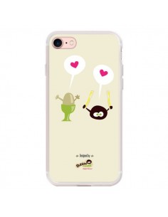 Coque iPhone 7/8 et SE 2020 Oeuf a la coque Bubble Fever...