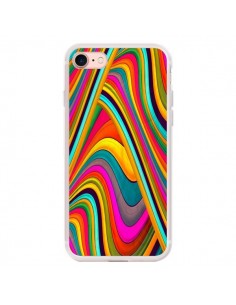 Coque iPhone 7/8 et SE 2020 Acid Vagues - Danny Ivan