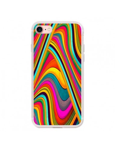 Coque iPhone 7/8 et SE 2020 Acid Vagues - Danny Ivan