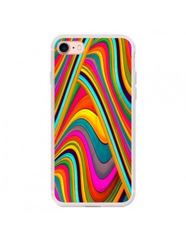 Coque iPhone 7/8 et SE 2020 Acid Vagues - Danny Ivan