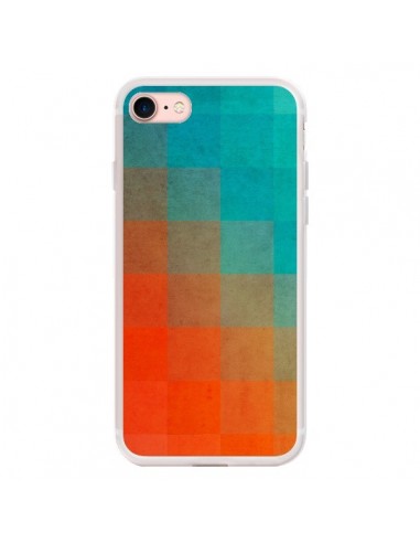 Coque iPhone 7/8 et SE 2020 Beach Pixel Surface - Danny Ivan