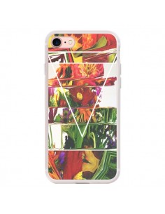 Coque iPhone 7/8 et SE 2020 Facke Flowers Fleurs - Danny...