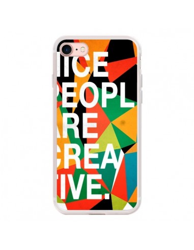 Coque iPhone 7/8 et SE 2020 Nice people are creative art - Danny Ivan