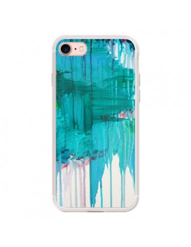 Coque iPhone 7/8 et SE 2020 Blue Monsoon - Ebi Emporium