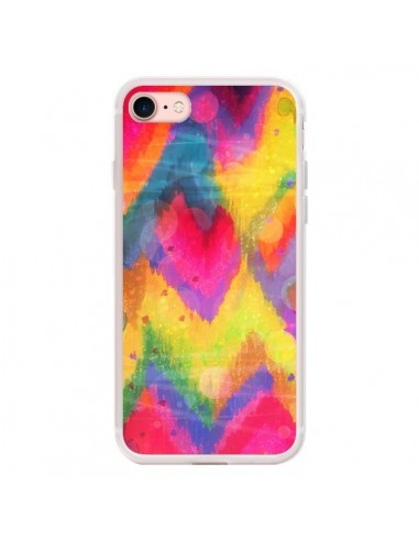 Coque iPhone 7/8 et SE 2020 Coeur Tribal - Ebi Emporium