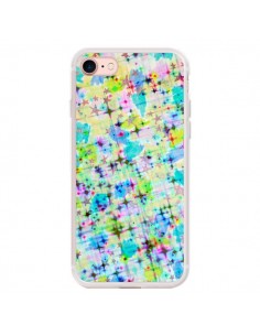 Coque iPhone 7/8 et SE 2020 Stars Etoiles Bleues - Ebi...