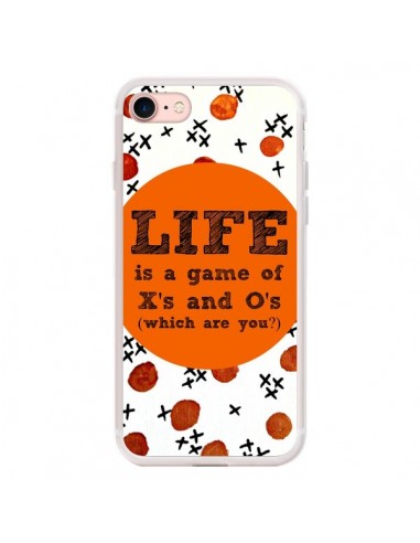 Coque iPhone 7/8 et SE 2020 Life is a Game XoXo - Ebi Emporium