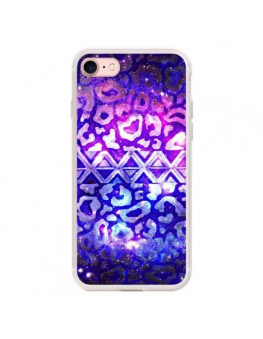 Coque iPhone 7/8 et SE 2020 Tribal Leopard Galaxy - Ebi Emporium