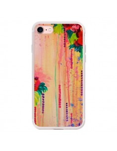 Coque iPhone 7/8 et SE 2020 Strawberry Confetti Flowers -...