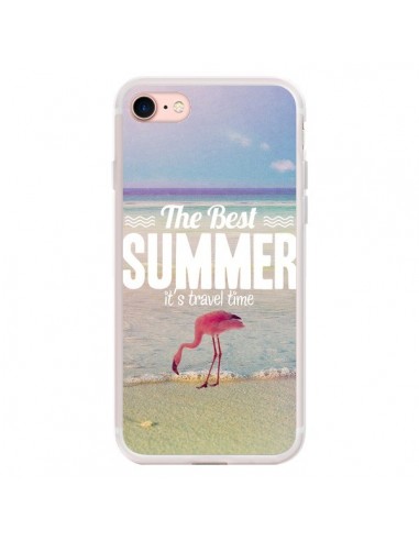 Coque iPhone 7/8 et SE 2020 Best Summer Eté - Eleaxart