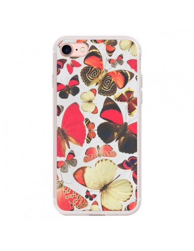 Coque iPhone 7/8 et SE 2020 Papillons - Eleaxart